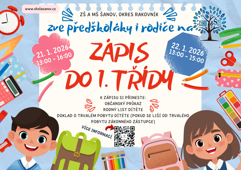 Zápis do 1. třídy